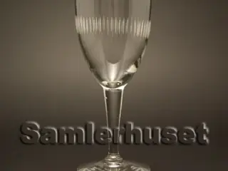 Clara Rødvinsglas. H:170 mm.