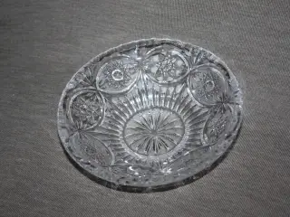 Crystal glas skål 16 cm