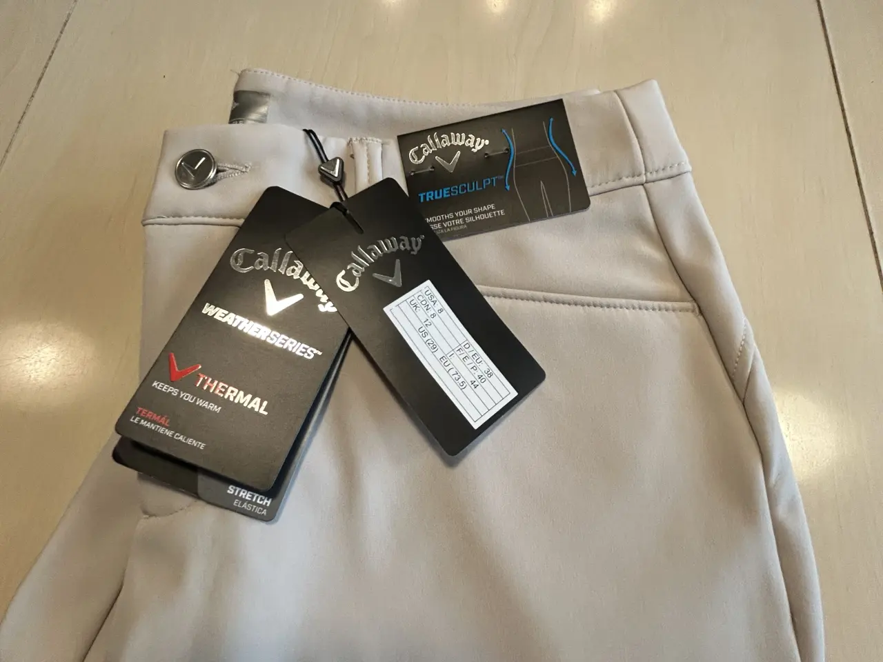Billede 3 - Callaway Dame golfbukser str 38 - varme 