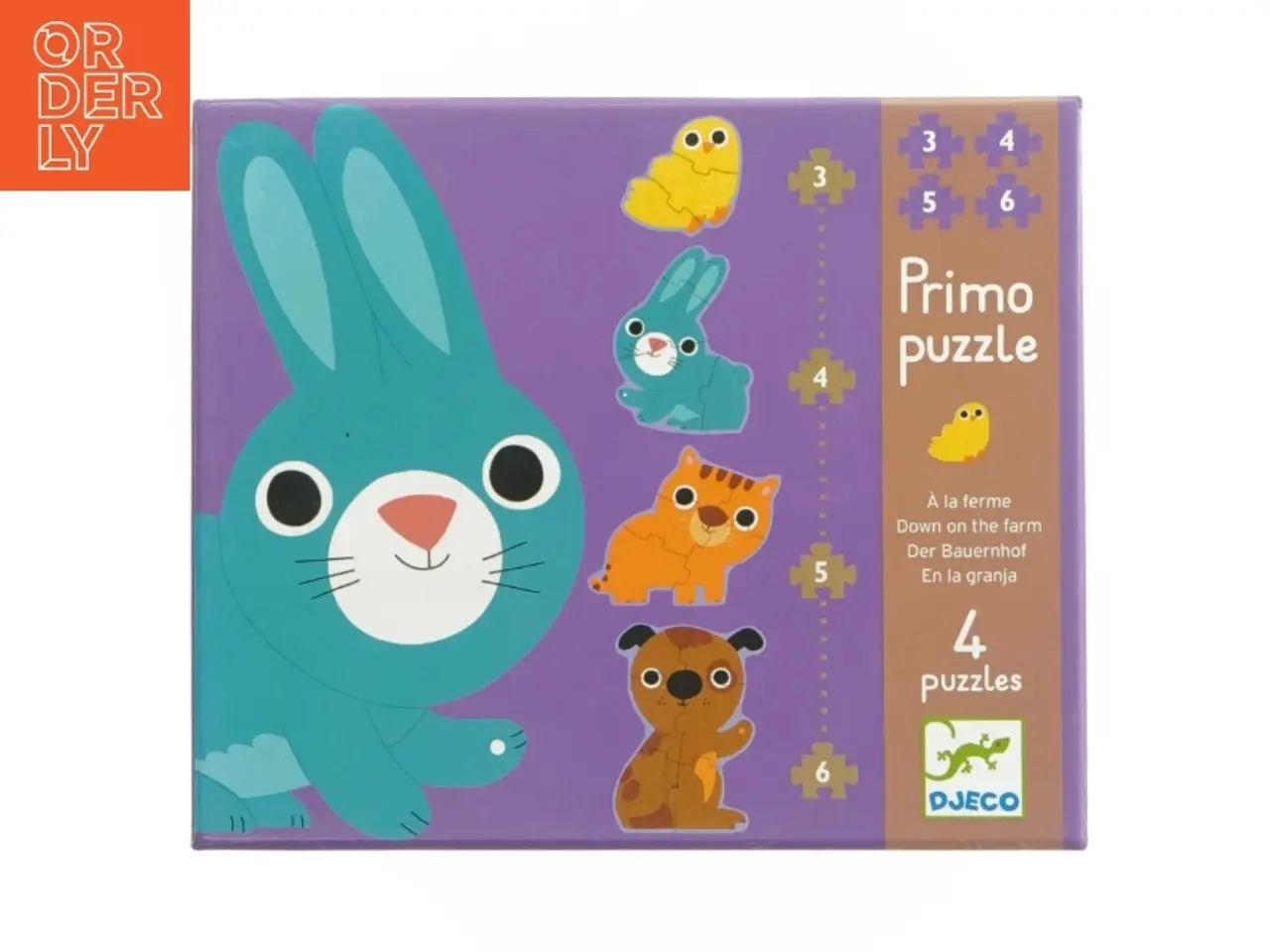 Billede 1 - Djeco Primo puslespil