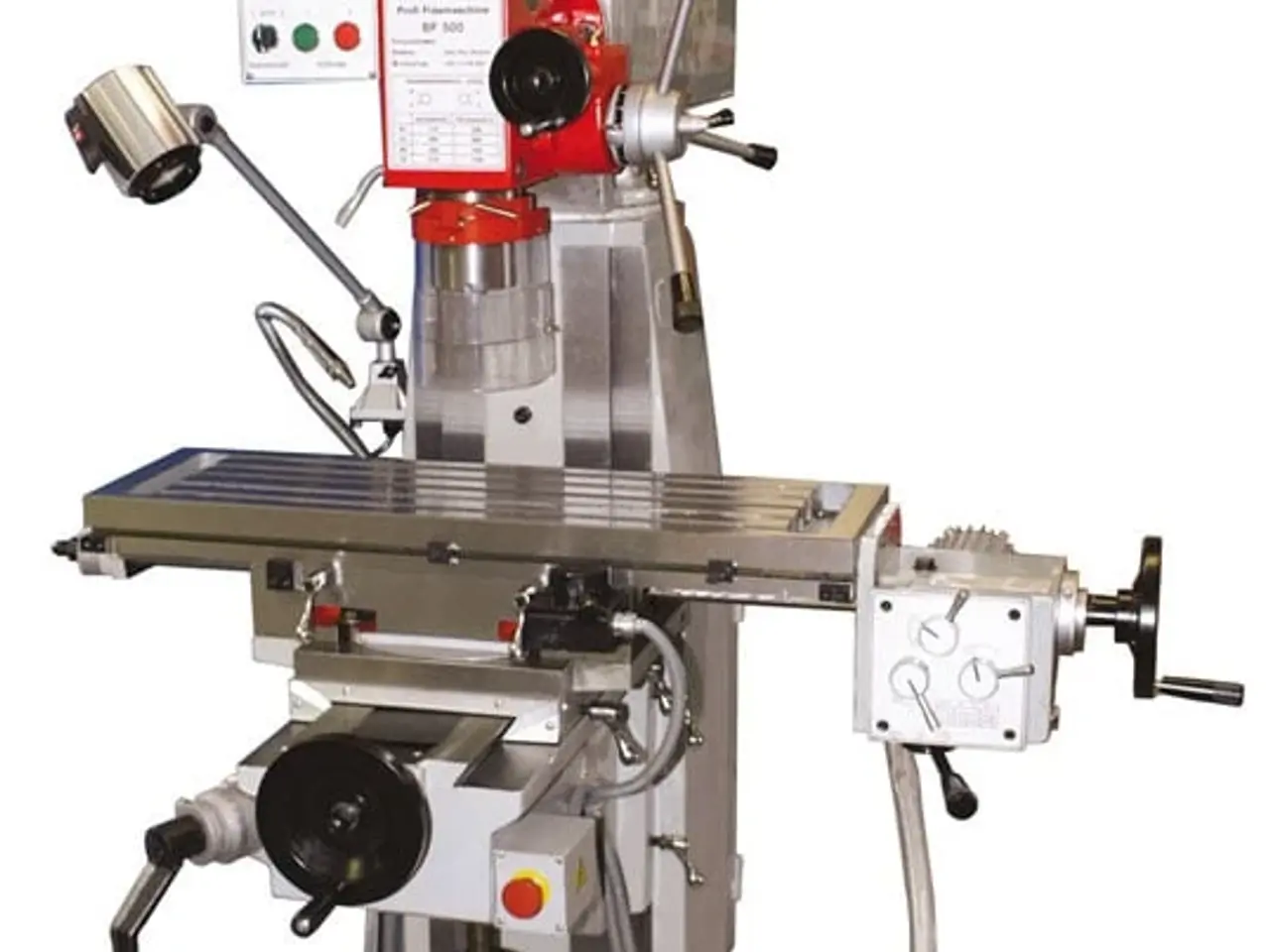 Billede 1 - BF500_400V Geardrevet fræsemaskine Holzmann