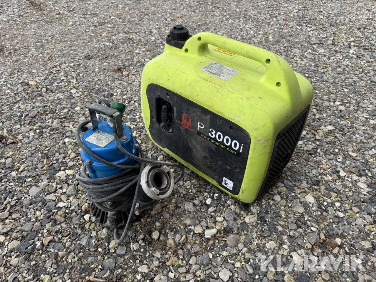 Billede 4 - Dykpumpe & Generator KGK P3000i