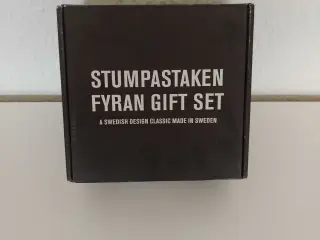 Stumpastaken fyran gift set fra borninsweden