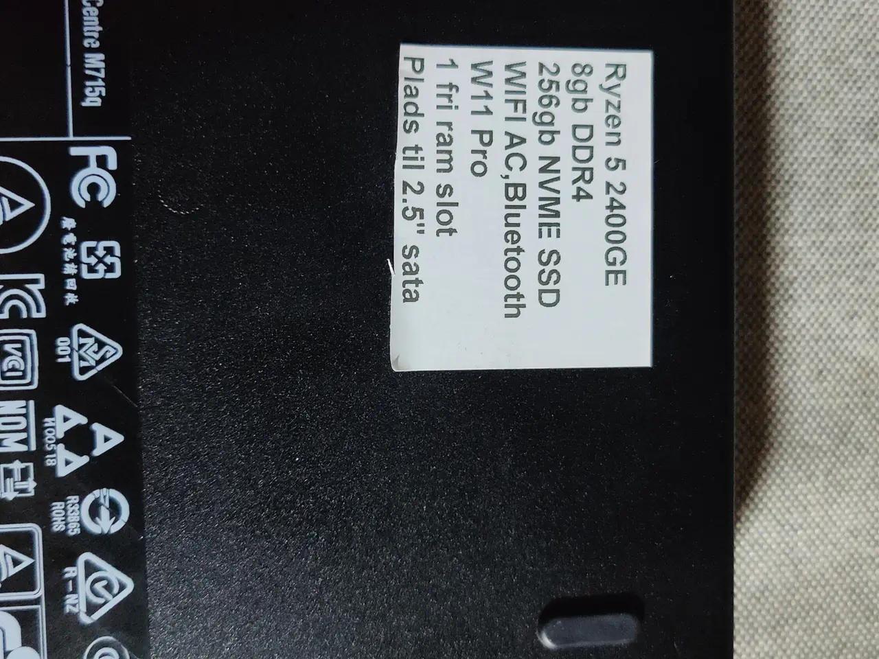 Billede 3 - Lenovo thinkcentre M715q