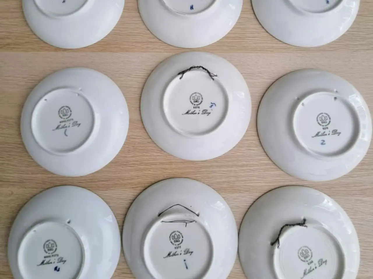 Billede 2 - 9 flotte Bing og Grøndahl Mors Dag Platter