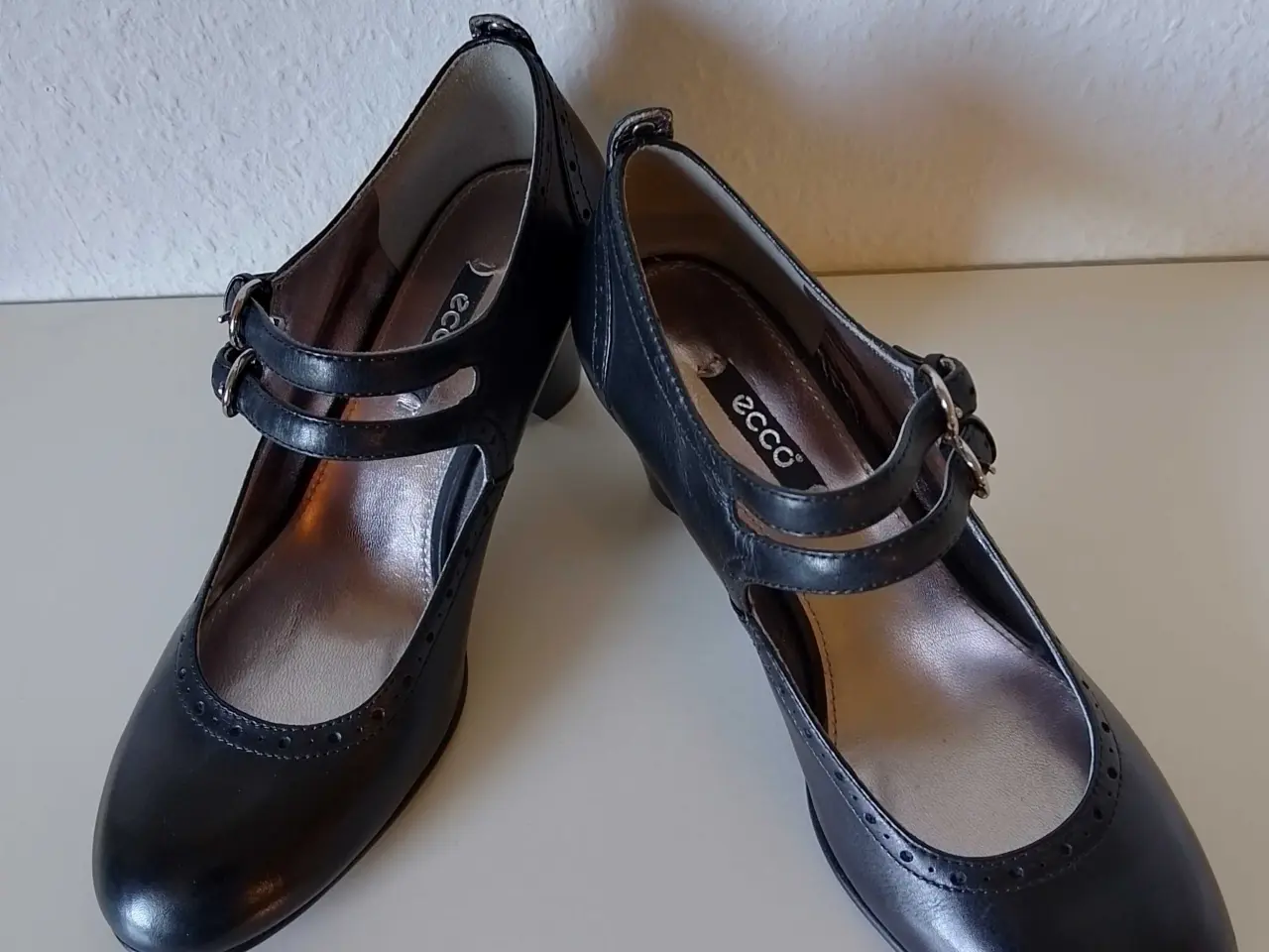 Billede 6 - Ecco pumps sort læder