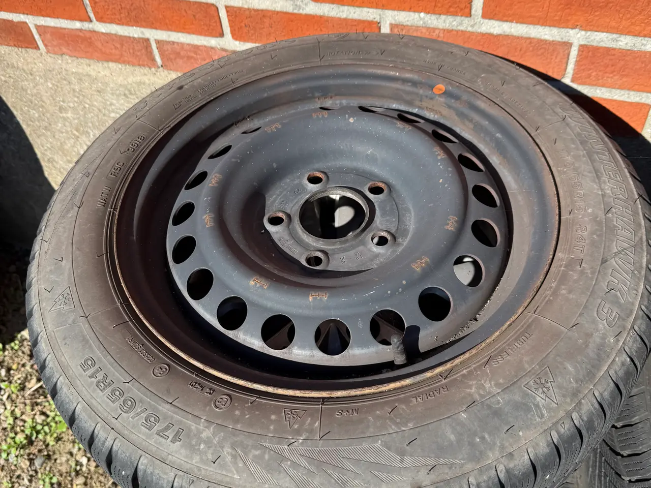 Billede 1 - Vinterdæk med Tpms ventiler Hyundai i30