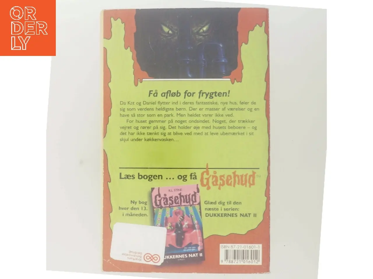 Billede 3 - Uhyret under vasken af R. L. Stine (Bog)