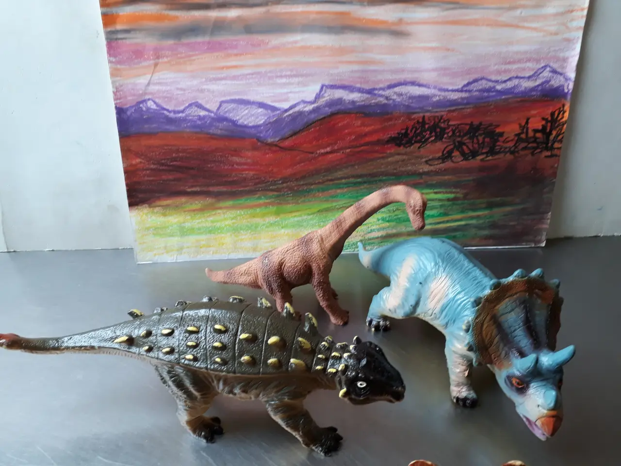 Billede 3 - 8 Dino Figurer