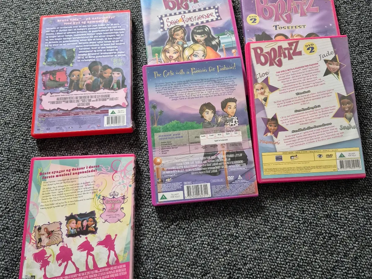 Billede 2 - Bratz film forskellige titler