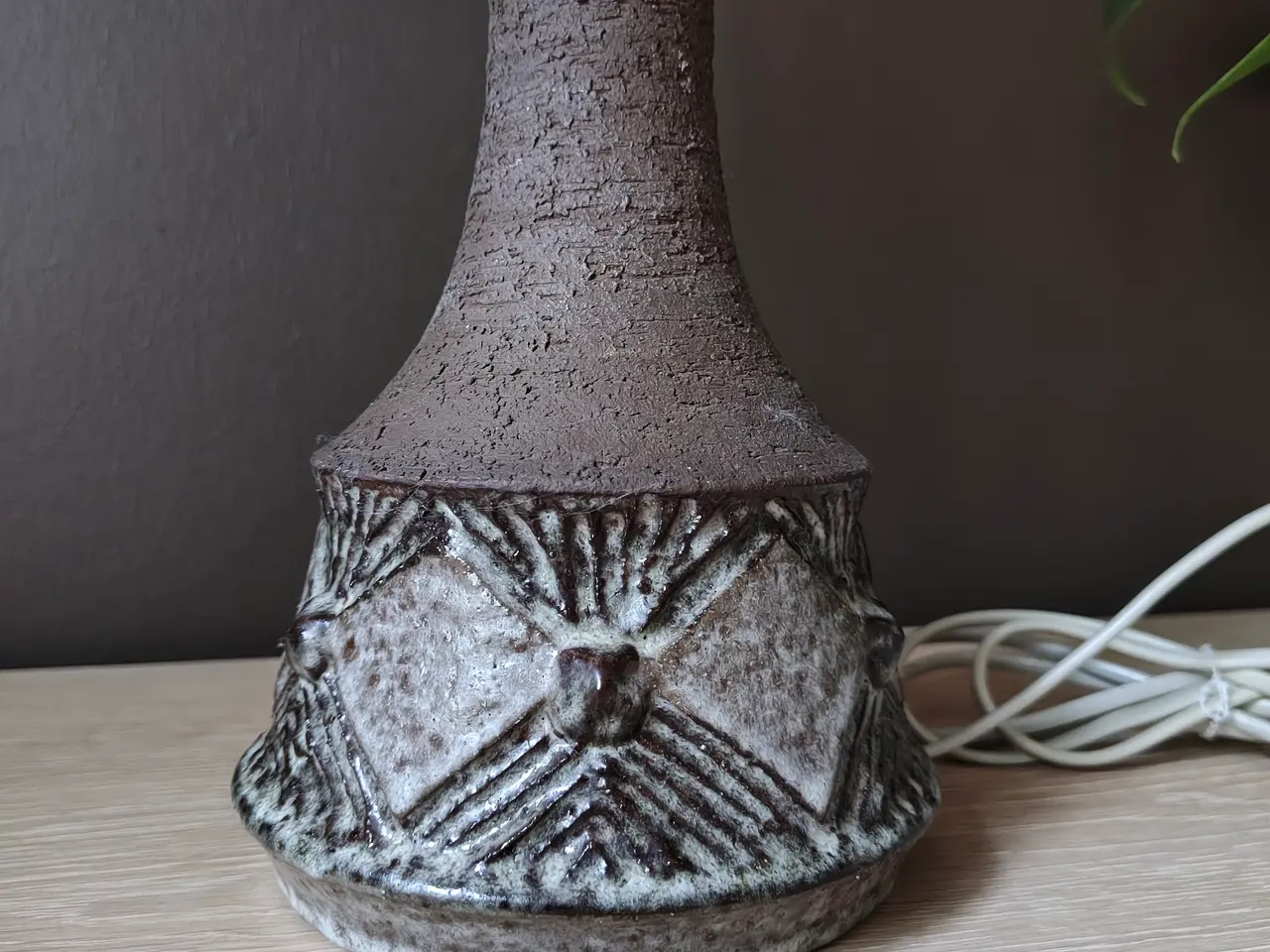 Billede 2 - Flot Chris Haslev keramik bordlampe