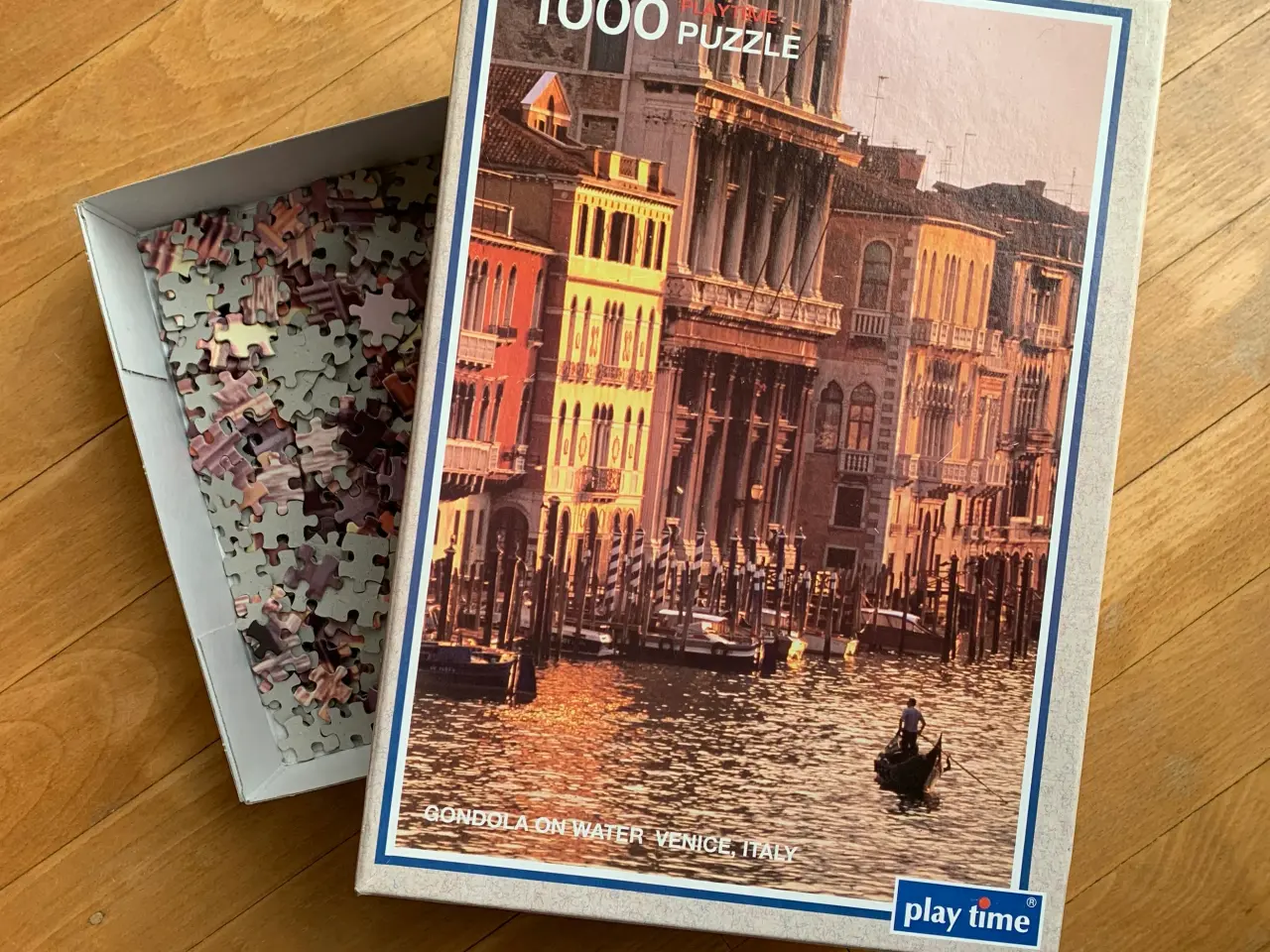 Billede 1 - Vintage puslespil 1000 brikker