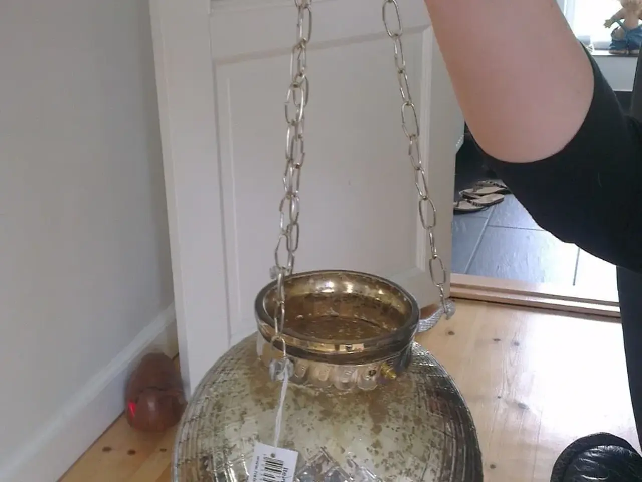 Billede 1 - Antik hængelampe