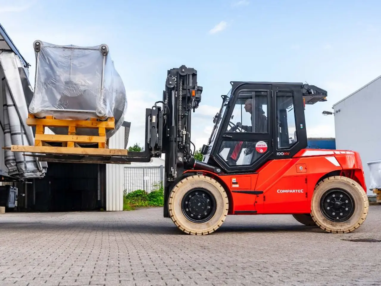 Billede 4 - CSX TIER El-gaffeltruck - 10000 kg, 4800 mm, Li-ion batteri