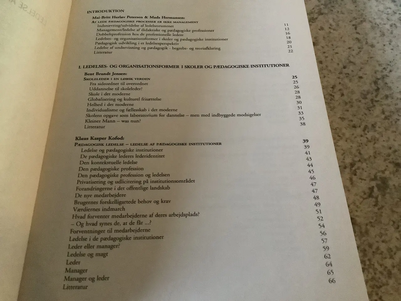 Billede 2 - Ledelse af skoler og pædagogiske institutioner 