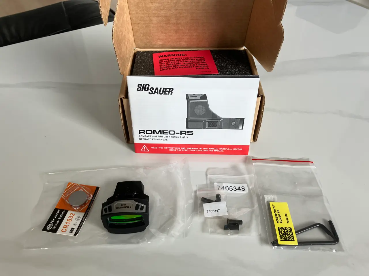 Billede 1 - Sig Sauer Romeo RS Pro (6 MOA, Red) 