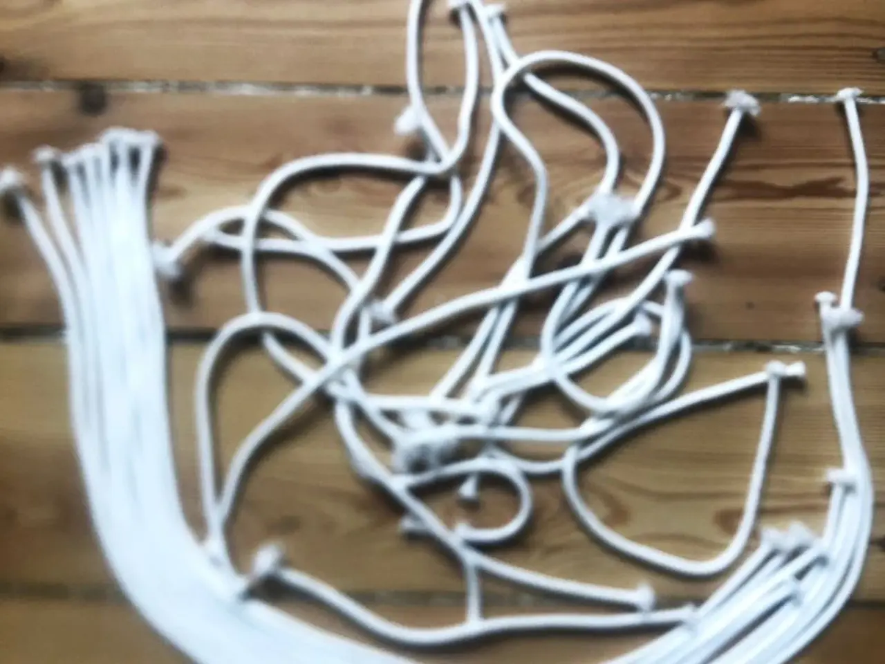 Billede 3 - Hvid faldskærmsline - paracord