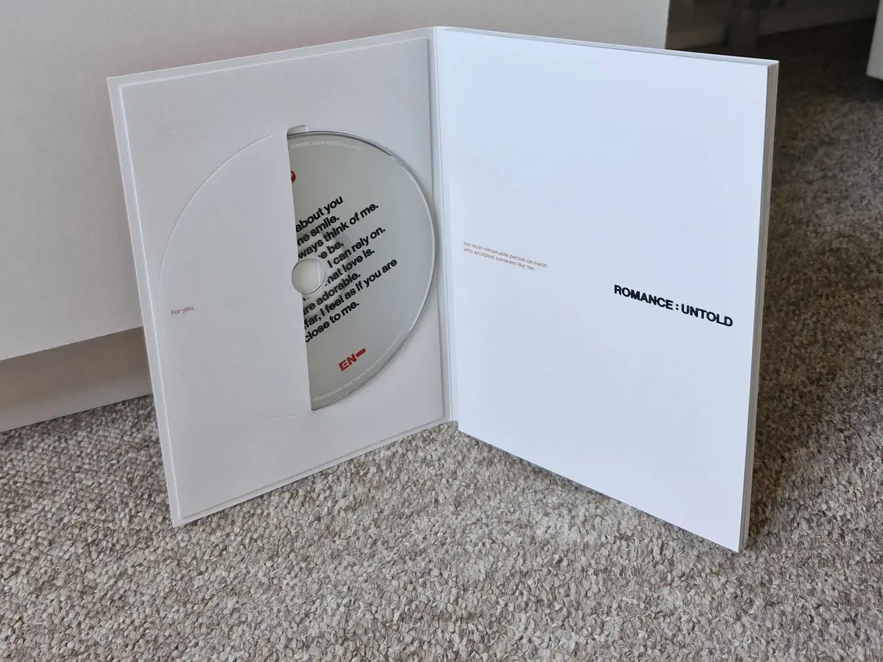 Billede 3 - ENHYPEN - ROMANCE: UNTOLD (SUNOO ENGENE), Fotokort