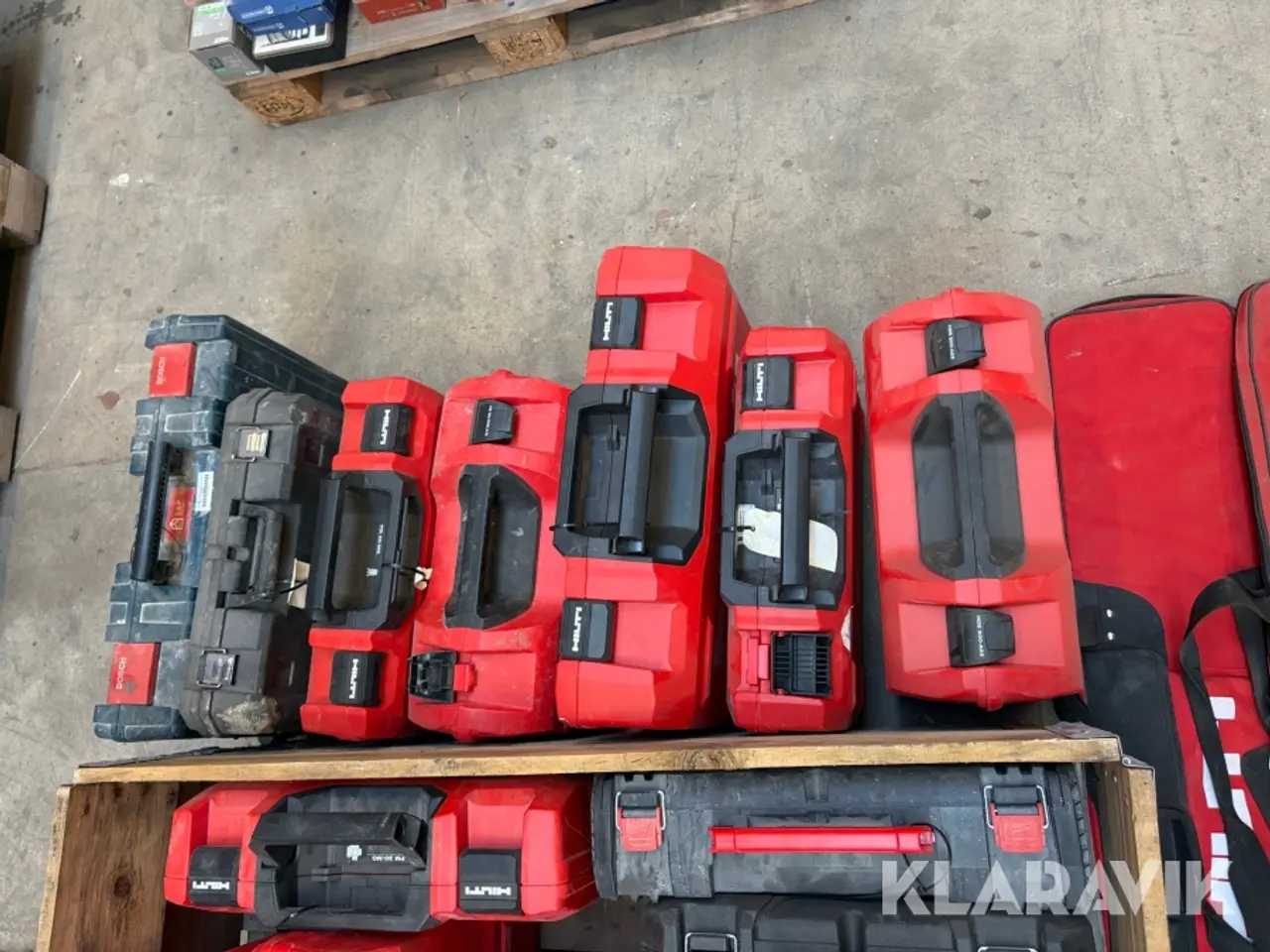 Billede 6 - Værktøjskasser og tasker Hilti / Bosch m.fl. tomme