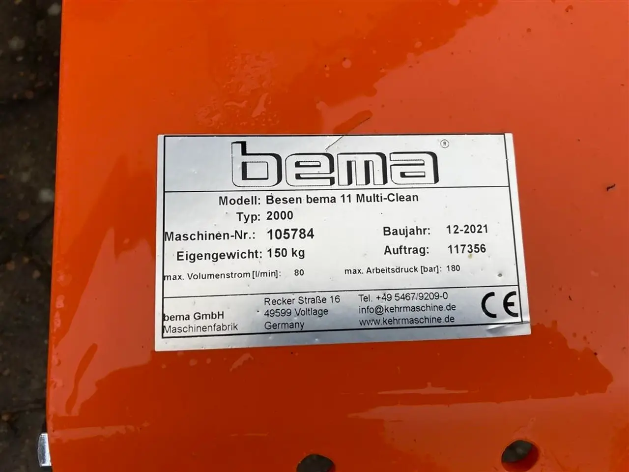 Billede 6 - Bema Bema 2000 Bema Multi Clean 11 kpst for pallegafler