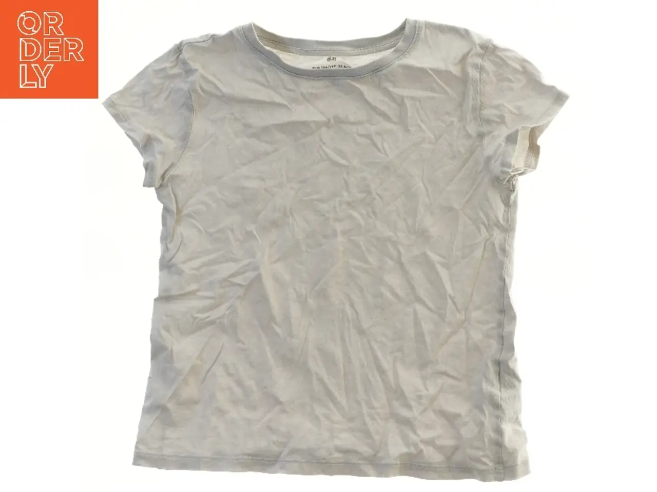 Billede 1 - Hvid T-shirt fra H&M (str. 134)