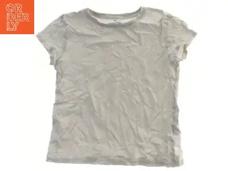 Hvid T-shirt fra H&M (str. 134)