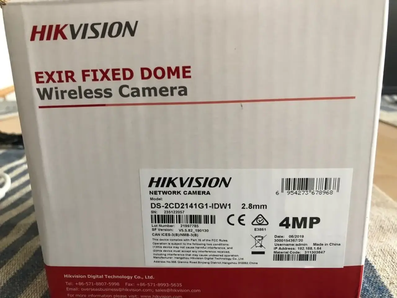 Billede 2 - HIKVISION netværkskamera