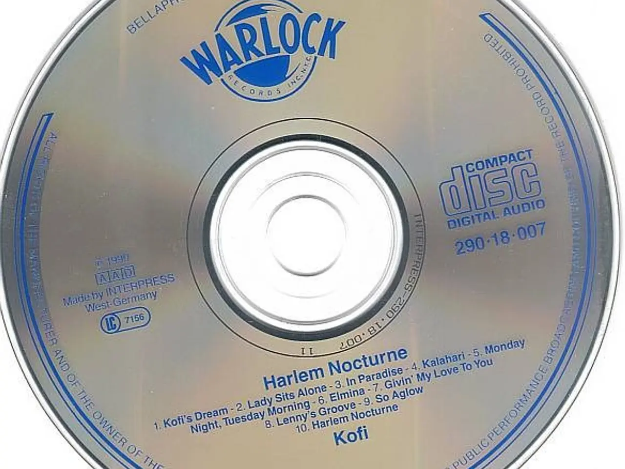 Billede 3 - Kofi* – Harlem Nocturne – CD