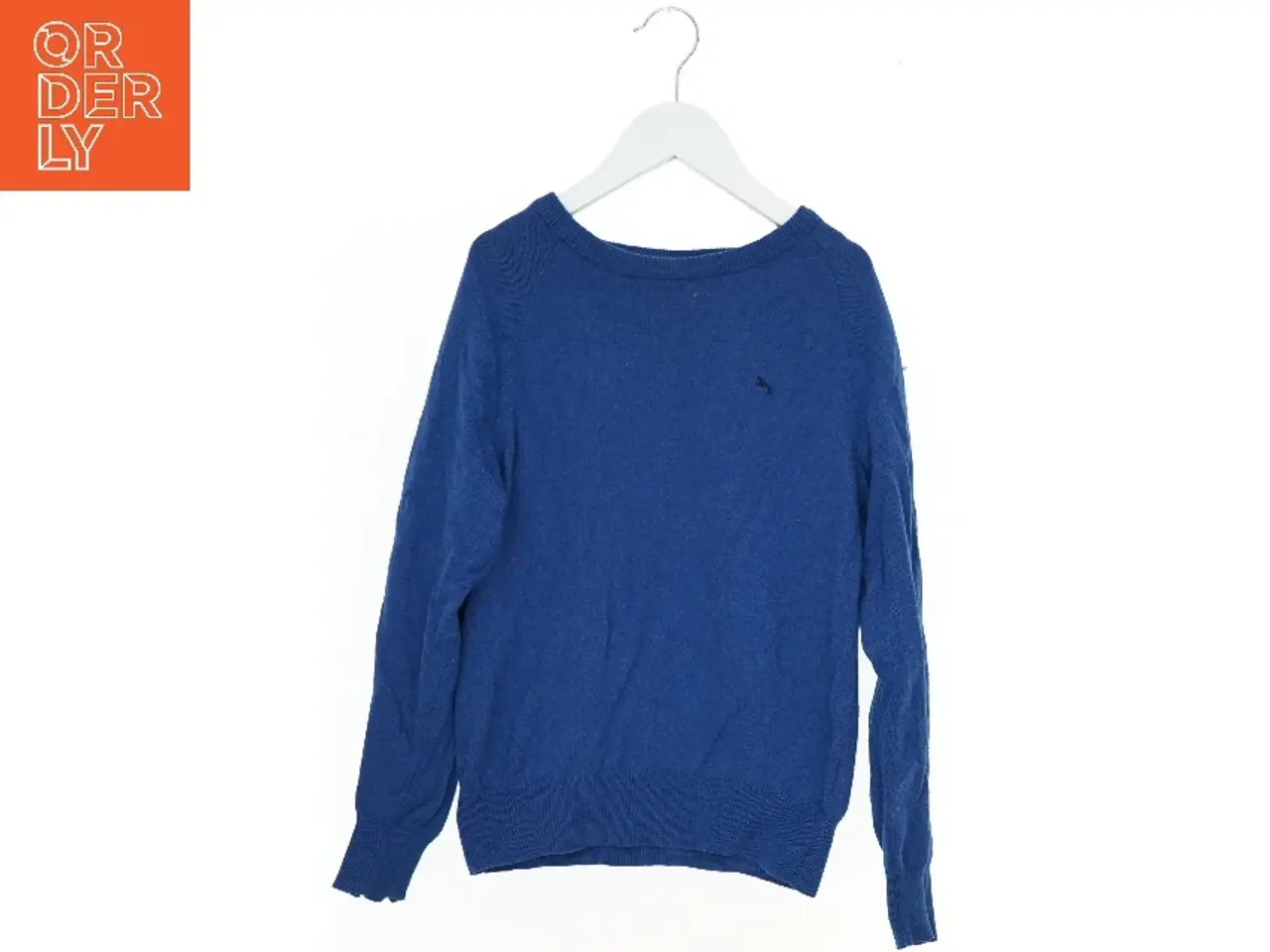 Billede 1 - Blå sweater fra Logg (str. 134)