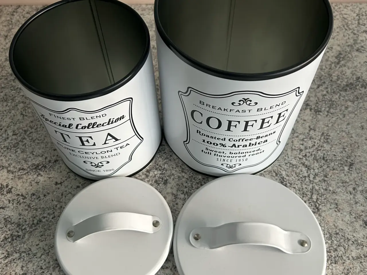 Billede 2 - Opbevaringsdåser til kaffe og te. 