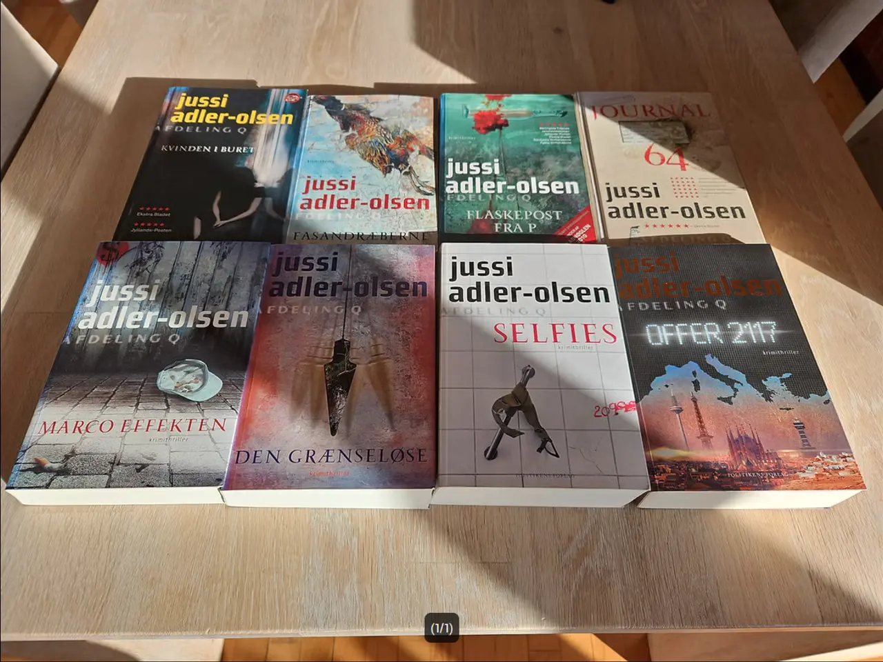 Billede 1 - Jussi Adler-Olsen: Afdeling Q