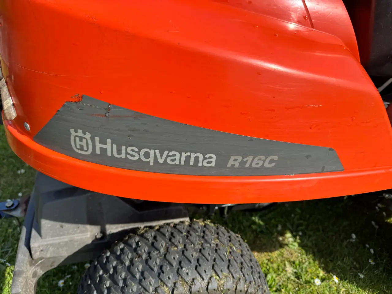 Billede 3 - Havetraktor. Husqvarns R16C