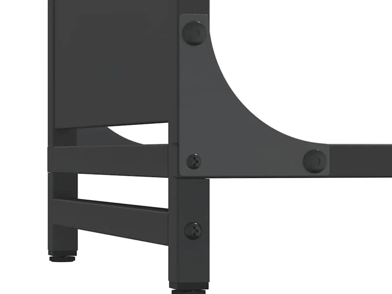 Billede 8 - Brændestativ i koldvalset stål - 90 × 28 × 90 cm, sort