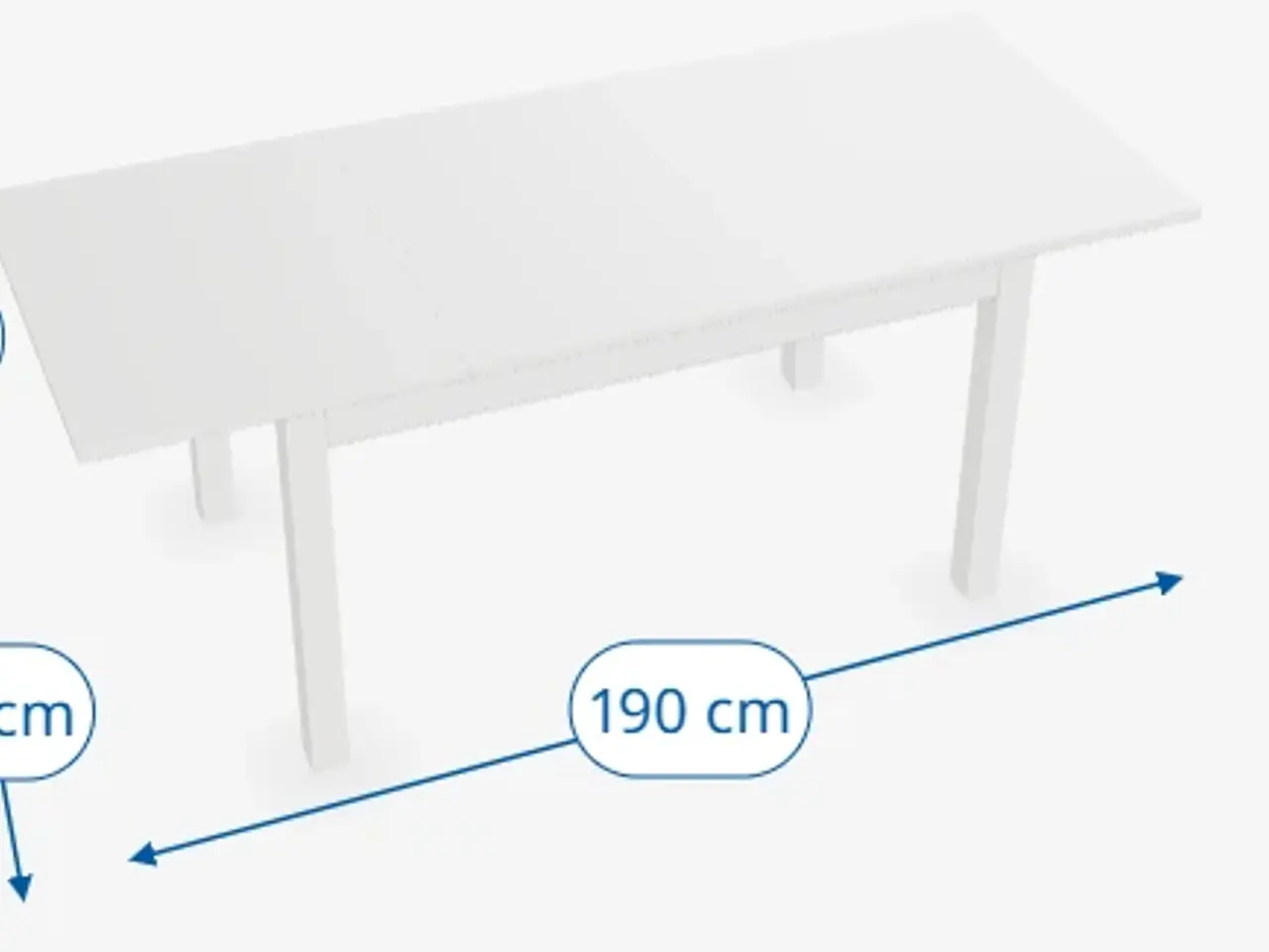 Billede 3 - 800kr Bord med udtræk- I god stand