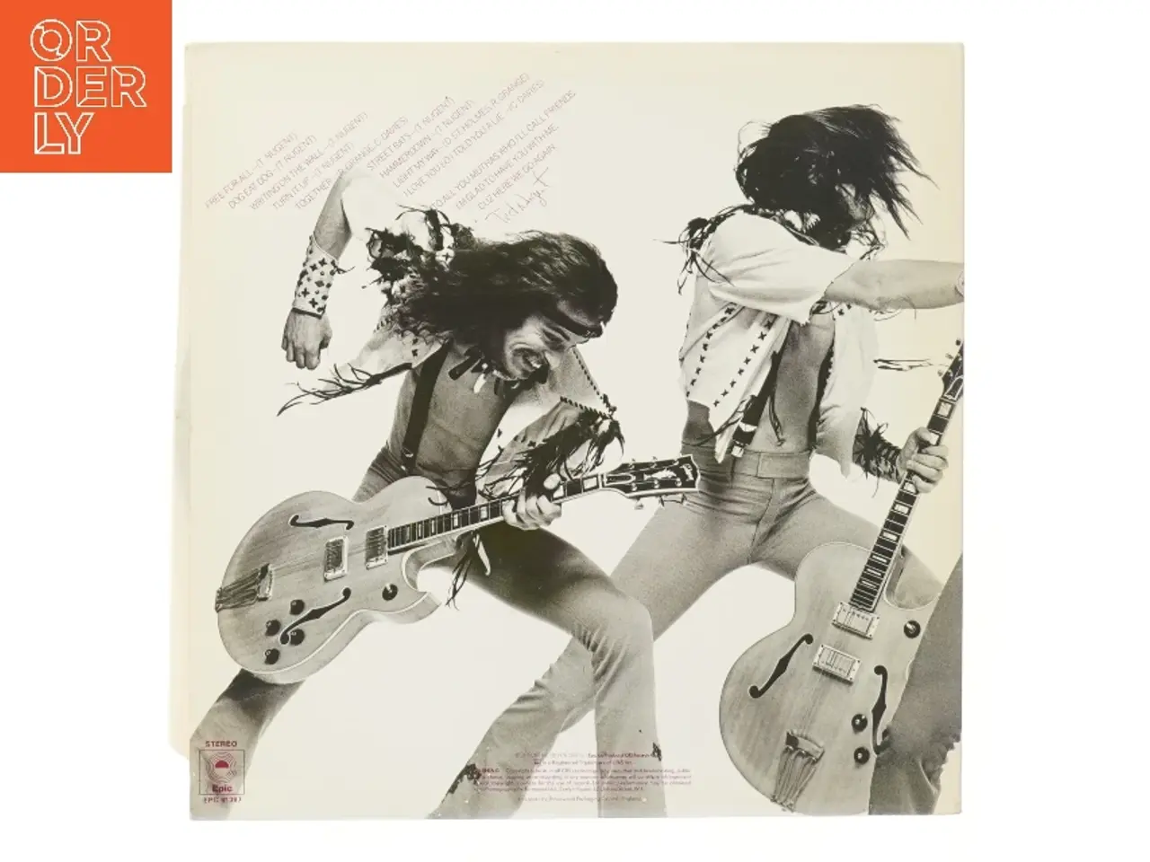 Billede 2 - Ted Nugent - Free-for-All LP fra Epic Records