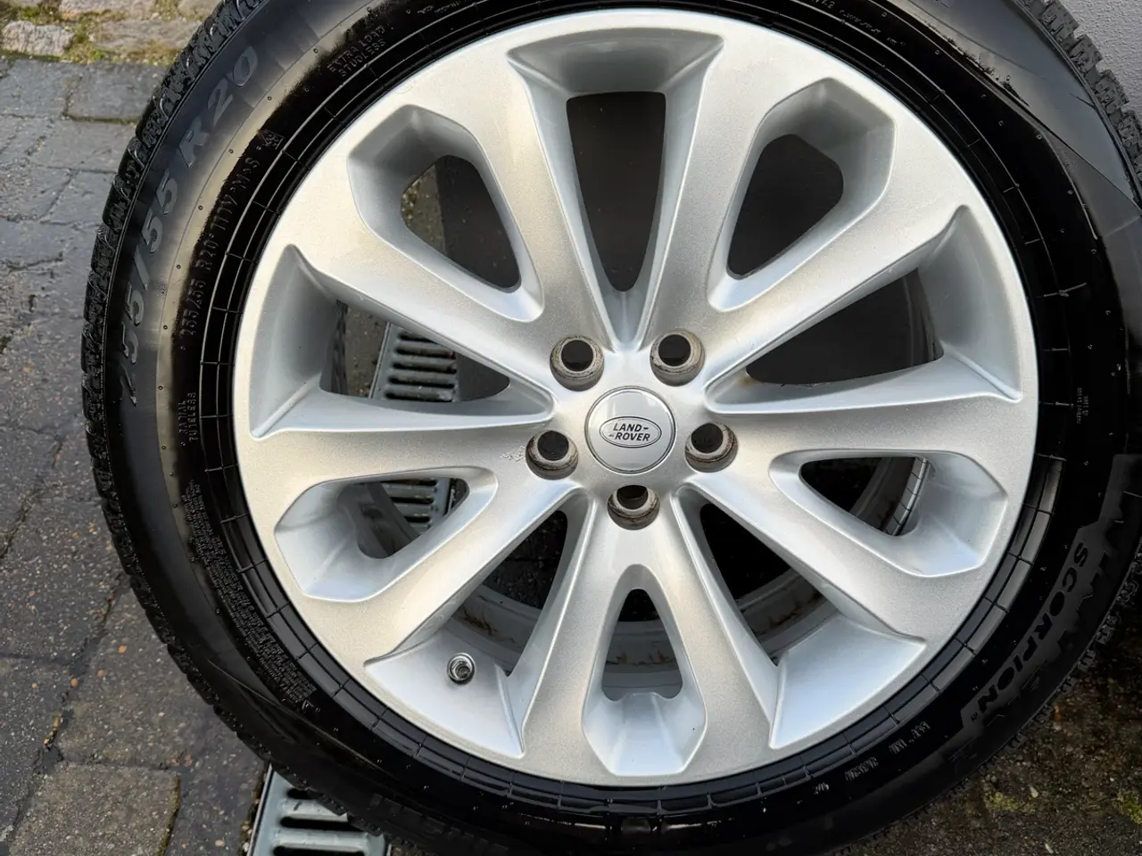 Billede 2 - 4 stk 20” originale Range Rover vinterhjul