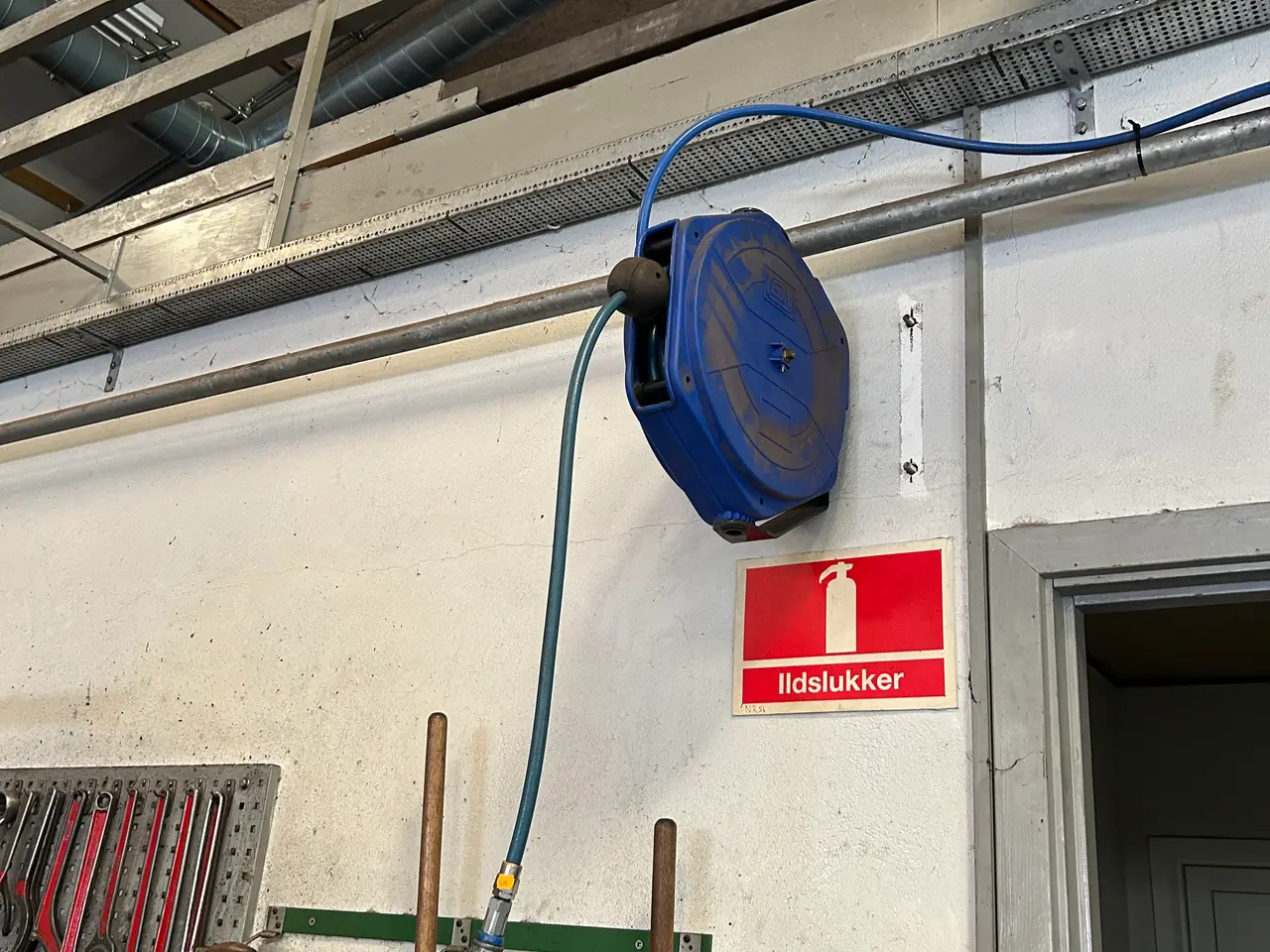 Billede 1 - Slangeopruller til trykluft