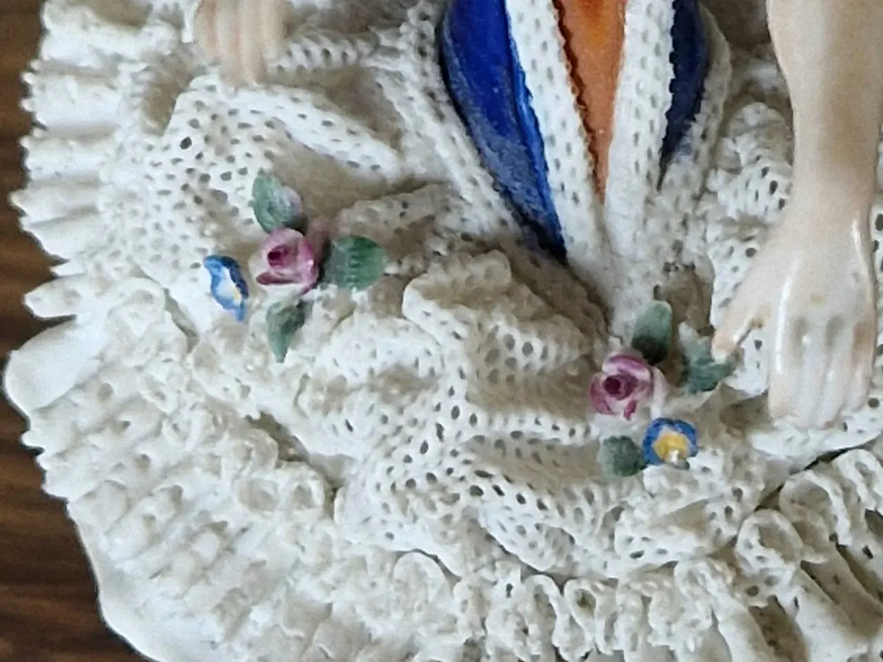 Billede 7 - Yndig antik ballerina fra ca 1920 i porcelæn 