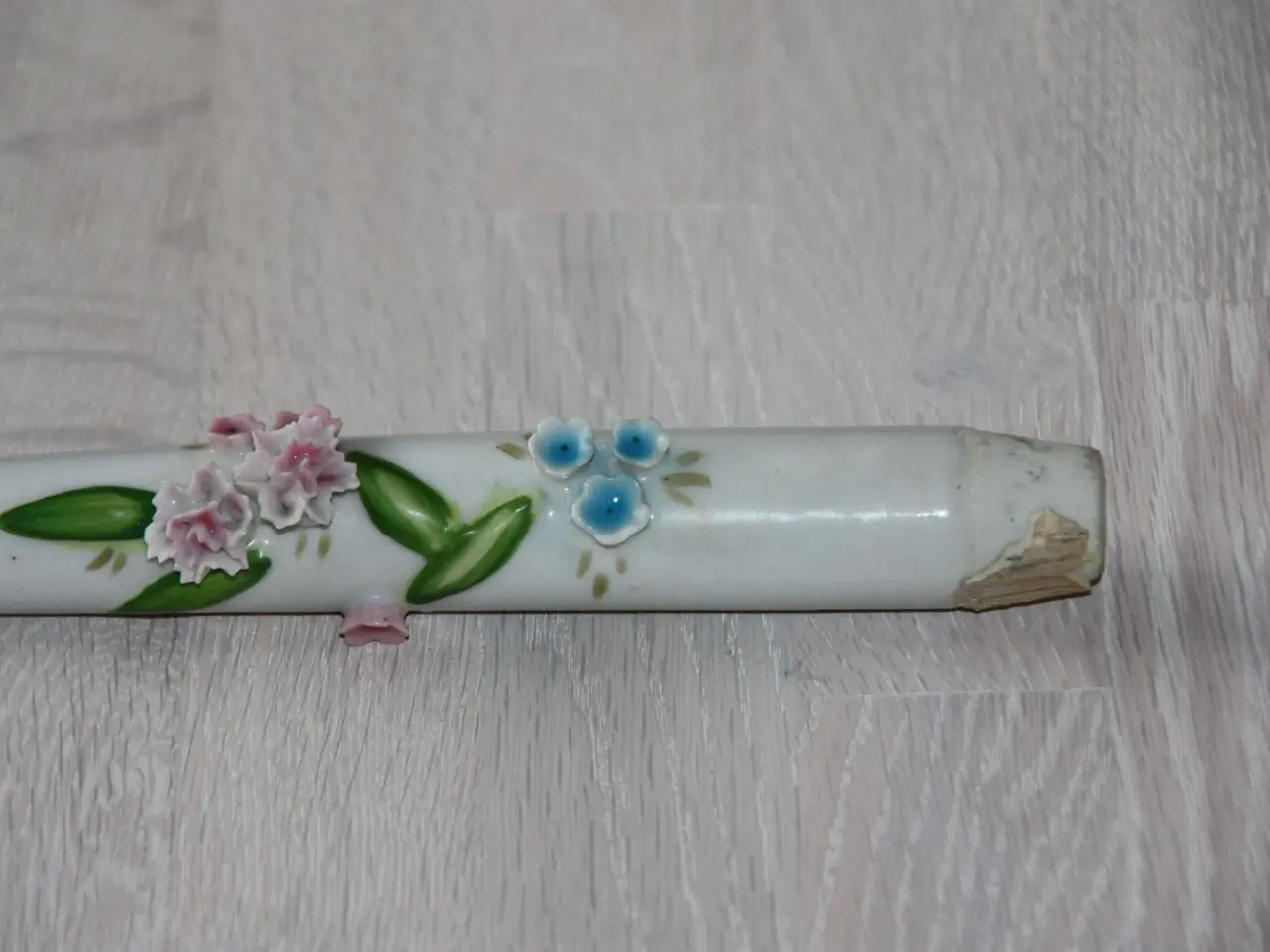 Billede 3 - Lys i porcelæn 20,5 cm
