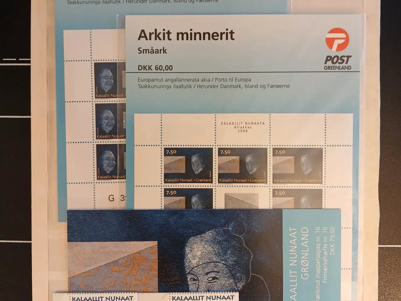 Billede 1 - Grønland (135) Frimærkehæfter og småark, postfrisk