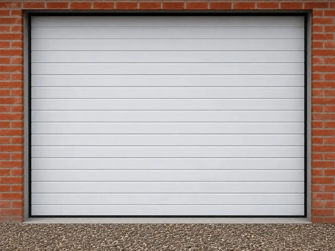 Billede 1 - Bearsafe ledhejseport 240X205 cm. Hvid - Komplet med el-motor