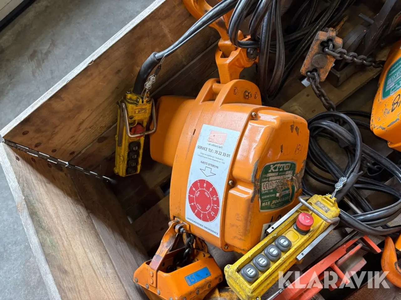 Billede 8 - Krantaljer Kito K10-6,5 - 2 styk 2 tons