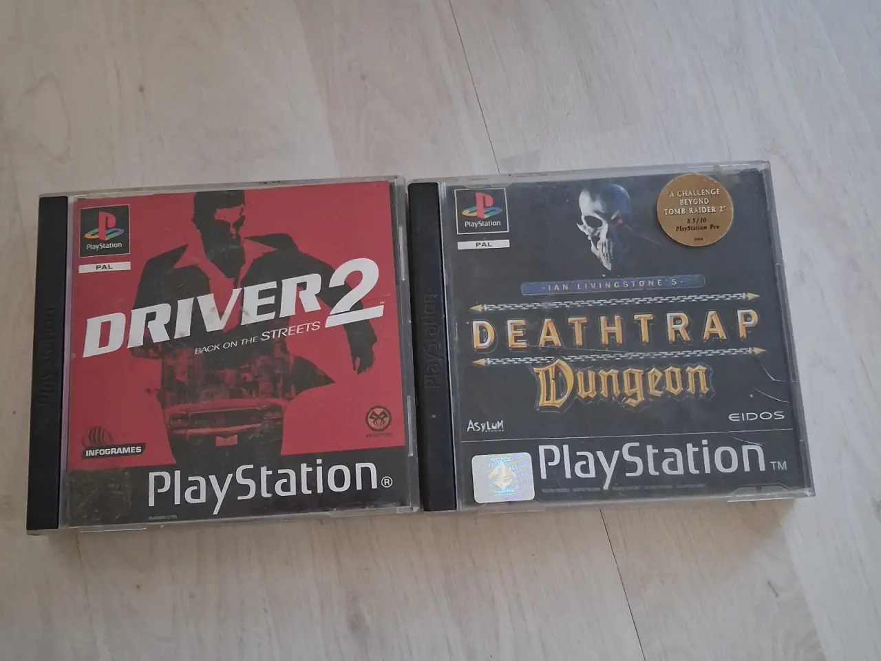 Billede 1 - PlayStation spil Driver 2 og Deathtrap Dungeon