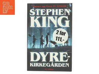 Dyrekirkegården af Stephen King (f. 1947) (Bog)