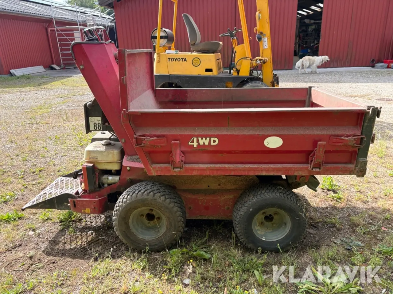 Billede 4 - Minidumper 3-vejs tip 4WD