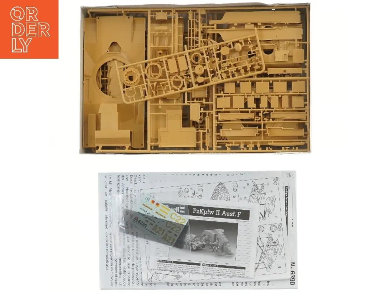 Billede 3 - Italeri M1 A2 Abrams model kit fra Italeri (str. 37x24 cm)