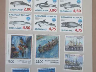 Samling postfrisk Grønland afa ca 3200