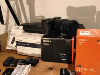Sony a6500 Pro Video-kit | Sigma 16mm | Sony 18-10