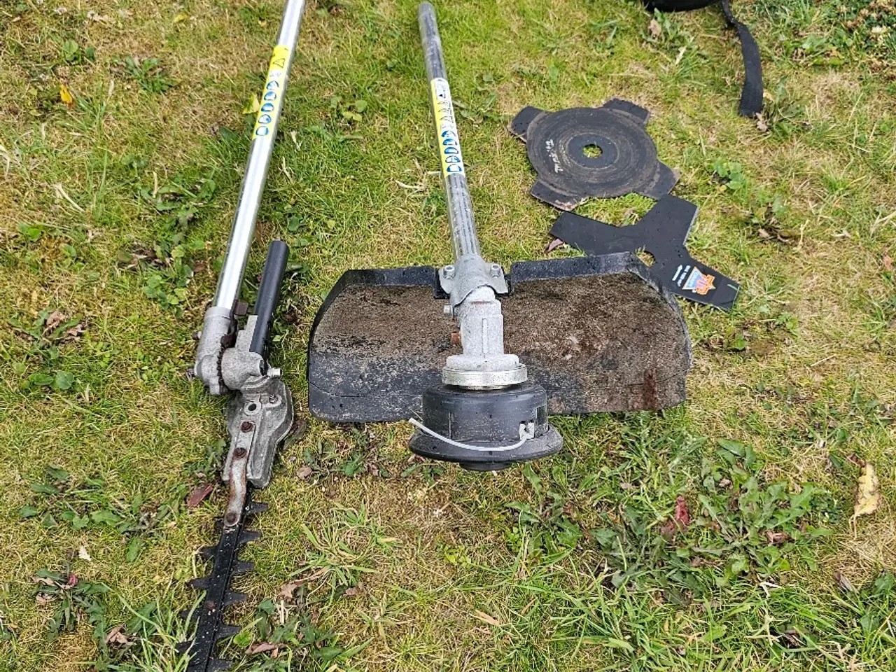 Billede 5 - 2 i 1 hækkekliper og gras trimmer