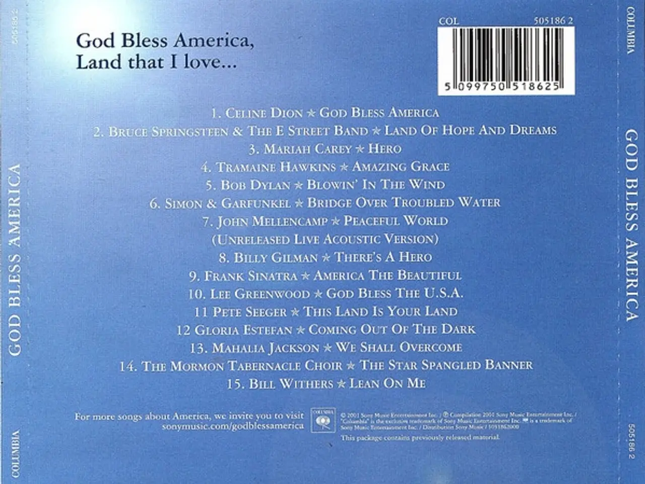 Billede 5 - Diverse kunstnere – God Bless America – CD